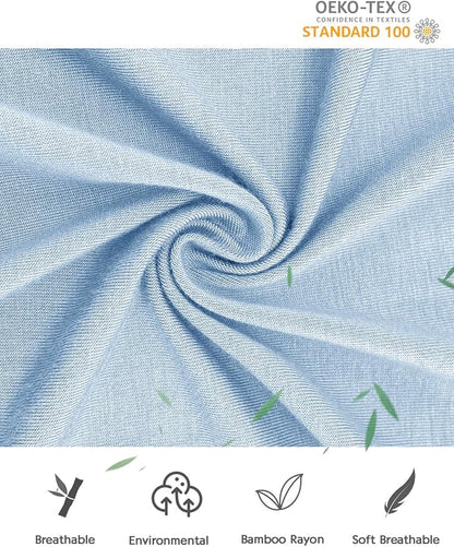 Jimonda Baby Romper Boys Girls Bamboo Pajamas 2-Way Zipper Footed Unisex Zip-Up Sleepers Sleep and Play pjs