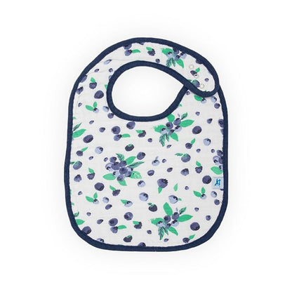 Little Unicorn Premium Classic Bib 3 pack | Adjustable as baby grows | Soft fabric on skin | Great for first time eaters (Berry Lemonade)