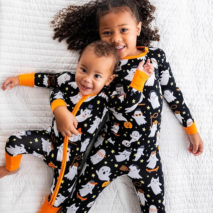 Little Sleepies Pajamas for Baby Boys & Girls, Viscose from Bamboo Baby Pajamas, Preemie & Newborn Sleepers, 2-Way Zipper PJs