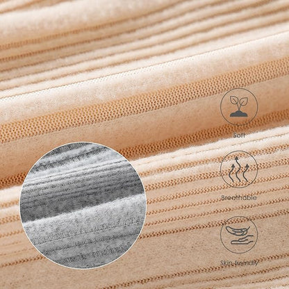 DEFAHN Baby Turtleneck Bodysuit Long Sleeve Boy Girl Ribbed Knit Jumpsuit Outfit 2 Pack Baby Solid Onsies 0-24 Months