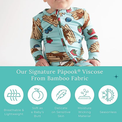 Posh Peanut Convertible Baby Sleepers - Girls Footless Baby Pajamas with 2 Way Zipper for Easy Diaper Changes