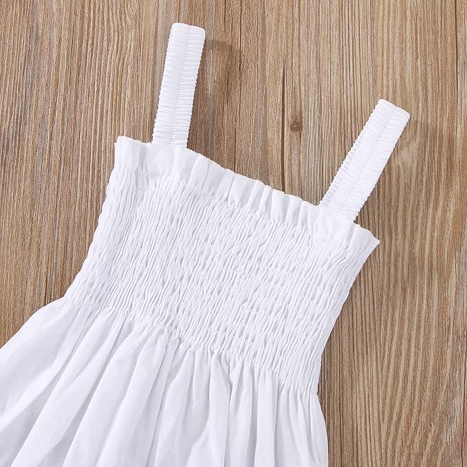 Newborn Baby Girl Bodysuit Sleeveless Halter Frill Romper One-piece Jumpsuit with Headband Summer Clothes Set