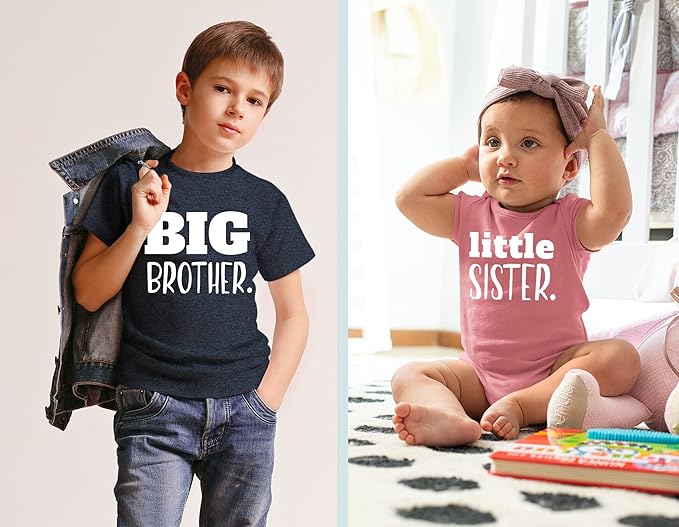 Unordinary Toddler Big Brother Little Sister Outfits brother sister Sibling Matching Baby Newborn Girl Set