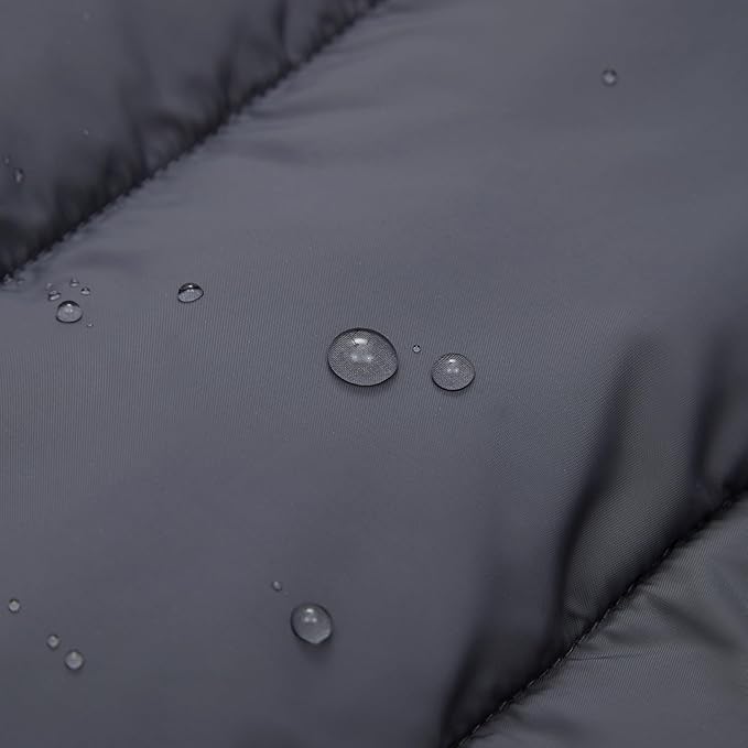 Rokka&Rolla Baby Boys' Water-Resistant Sherpa Fleece Lined Puffer Jacket Winter Coat for Newborn Infants Toddler