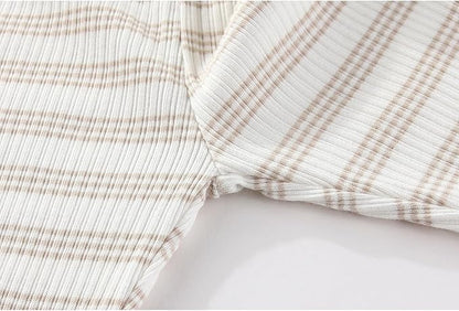 Baby Boy Girl 10 Piece Combined Type Clothing Set Cotton Baby Bodysuits and Pants Set Home Outdoor Infant Clothes