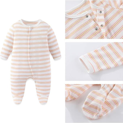 Baby Boy Girl Layette Set 18 Piece Infant Essentials Must Haves Clothes 0-9 Month Rompers+Bodysuits+Hats+Socks
