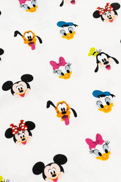 Monica + Andy Crewneck Tee, 100% Organic Cotton Clothes for Girls & Boys, Printed T-Shirt Sizes for Kids, Toddler & Baby