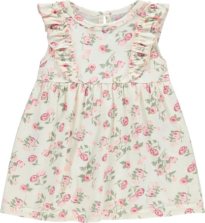 Cudlie 2-Pack Baby Girls’ Dresses – Adorable Prints and Everyday Value - 0-3M to 24M