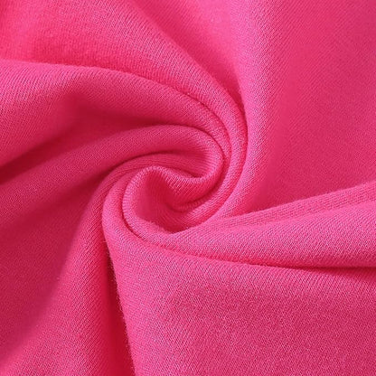 LYSMuch Baby Girls Ruffle Sleeves Bodysuit Infant Solid Color Top Jumpsuit