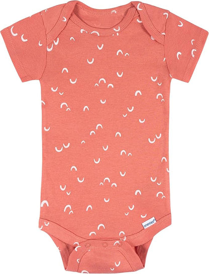 Onesies Brand baby-girls 8-pack Short Sleeve Mix & Match Bodysuits