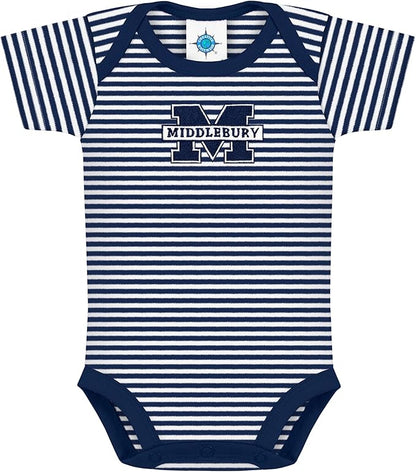 Creative Knitwear College Baby NCAA Infant Striped Bodysuit