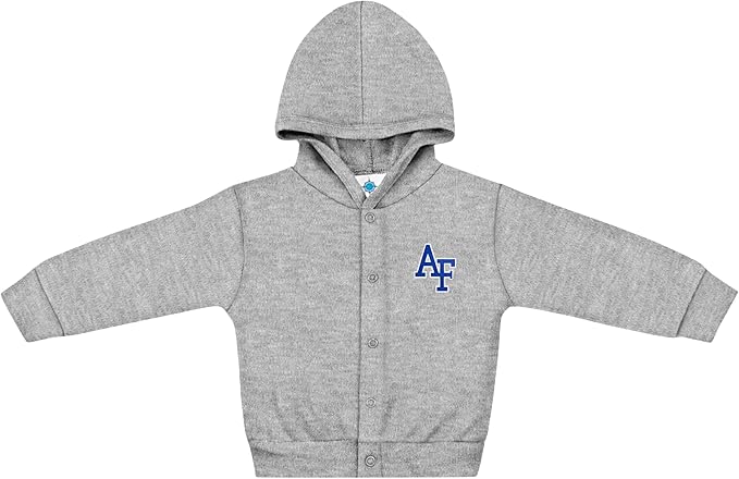Creative Knitwear College Baby Snap Hooded Jacket - Team Logo, Multiple Colors, for Boys & Girls, (0-24 Months)
