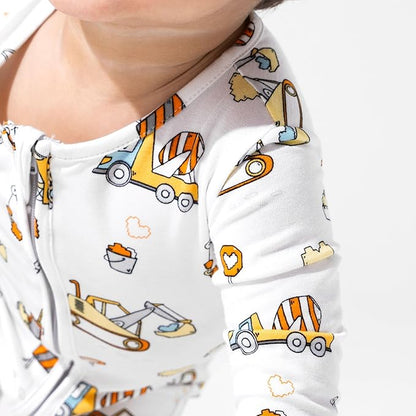 Bellabu Bear Convertible Footies for Baby Boys & Baby Girls, Family Matching Pajamas, Rayon from Bamboo