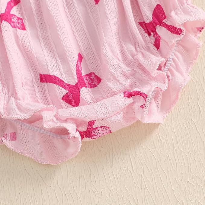 Mubineo Baby Girl Summer Clothes Cute Ruffle Tops Dress Shorts Outfits Set Infant Toddler Shrit Bloomers Princess Outfit