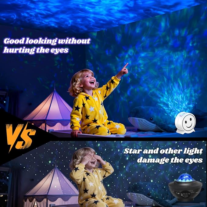 Galaxy Projector for Bedroom, Galaxy Light Projector with 41 Lighting Modes, Night Light for Kids, Nebula Lamp with Timer and Remote,Gift for Teens, Gifts for Girls, Boys, Adults, Christmas, Birthday