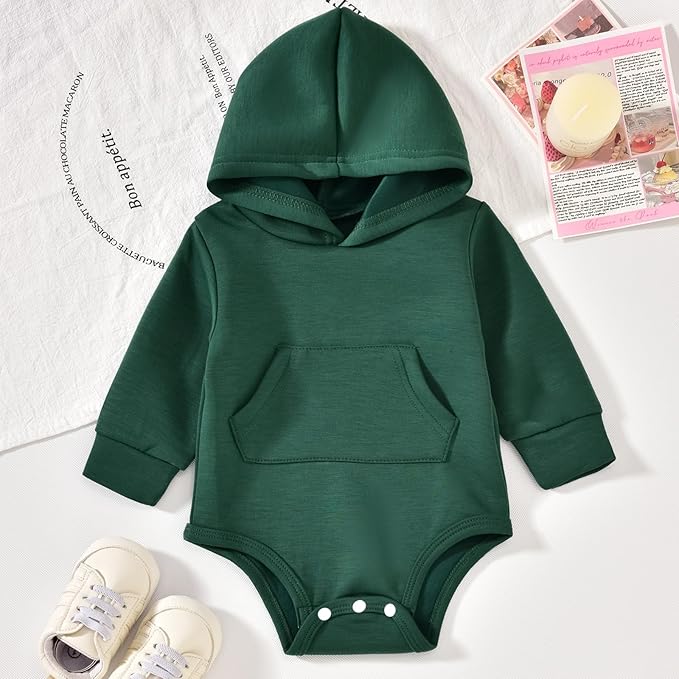 Aalizzwell Infant Baby Winter Hoodie Outfit