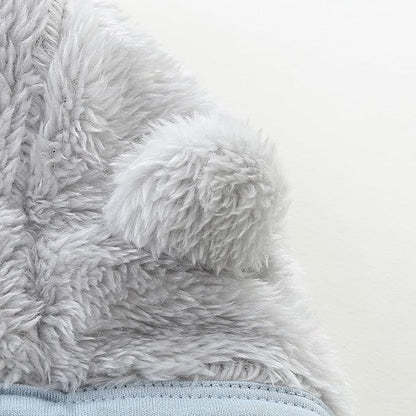 Baby Romper Infant Hooded Jumpsuit Long Sleeve Footed Onesie Outwear Outfits