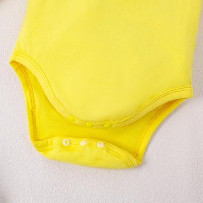 Magic Park 0-24M Infant Girl Romper Baby Girls Solid Color Bodysuit Toddler Ruffle Jumpsuit Shirts Casual Tops Baptism Shirt