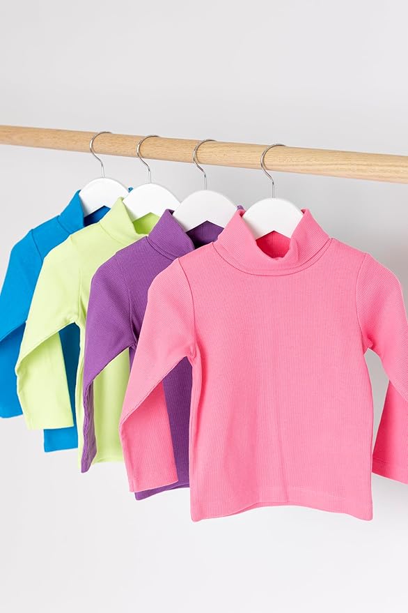 Monica + Andy Crewneck Tee, 100% Organic Cotton Clothes for Girls & Boys, Printed T-Shirt Sizes for Kids, Toddler & Baby