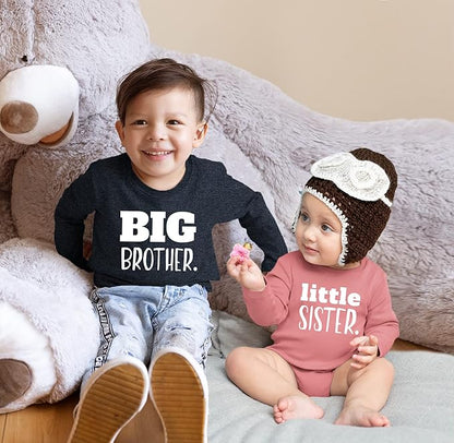 Unordinary Toddler Big Brother Little Sister Outfits brother sister Sibling Matching Baby Newborn Girl Set
