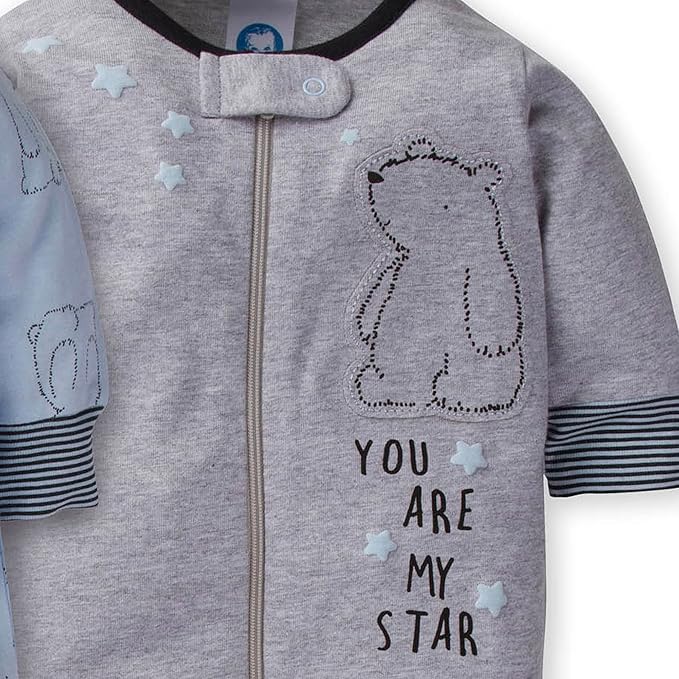 Gerber Baby Boys' 2-Pack Sleep 'N Play