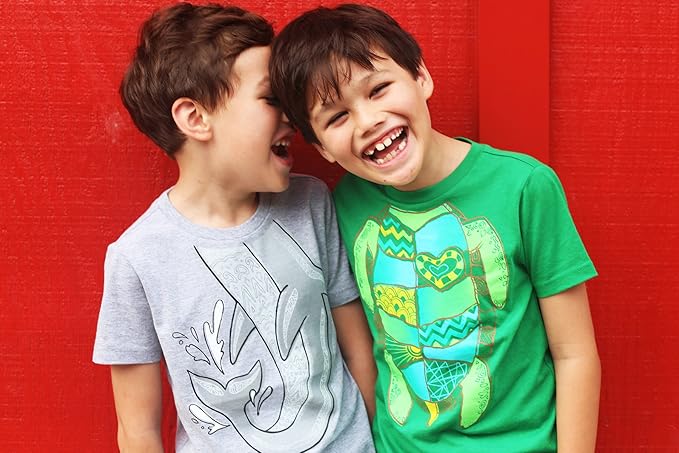 Become a Land Animal or Character Super Soft Short Sleeve Tee for Baby, Infant + Toddler (0/6M-6T)