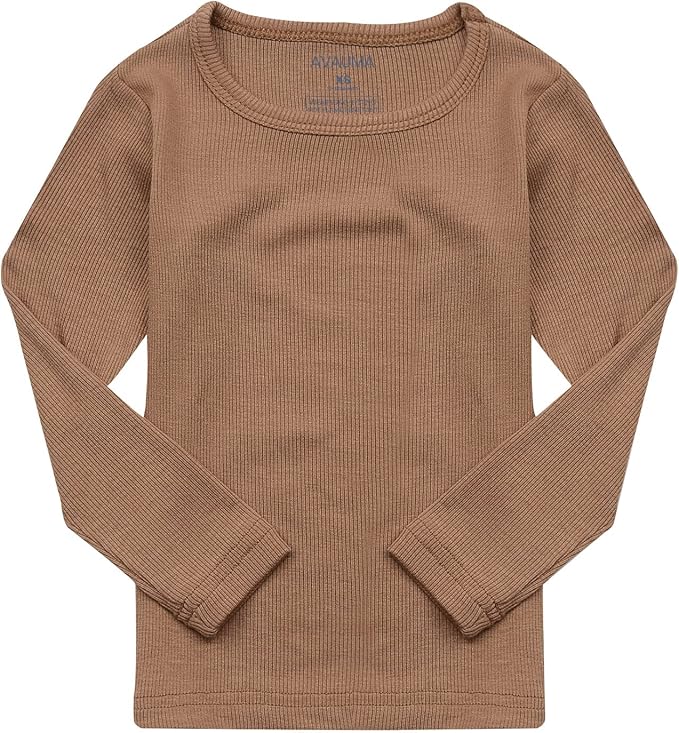 AVAUMA Baby Boys Girls Pajama Set Kids Toddler Snug fit Ribbed Sleepwear pjs for Daily Life Style