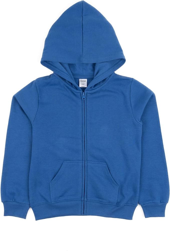 Leveret Kids & Toddler Boys Girls Sweatshirt Hoodie Jacket Variety of Colors (Size 2-14 Years)