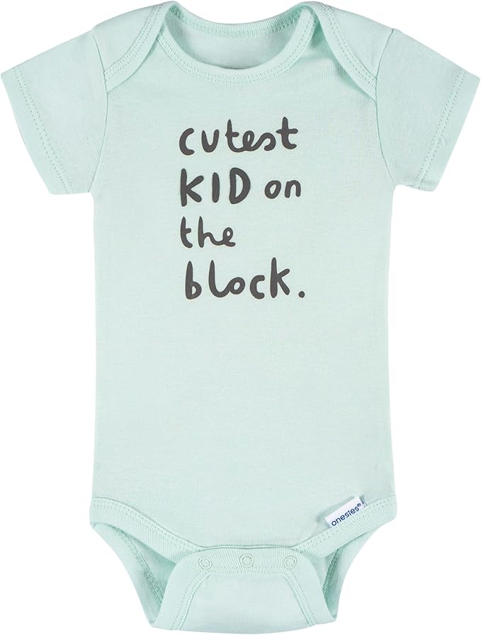 Onesies Brand unisex-baby 8-pack Short Sleeve Mix & Match Bodysuits