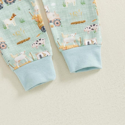 CIYCUIT Toddler Baby Boy Clothes Long Sleeve Sweatshirt Pants Set Fall Winter Outfits