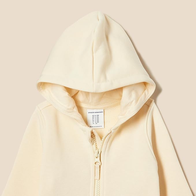 Amazon Essentials Unisex-Baby French Terry Zip-Up Hoodie