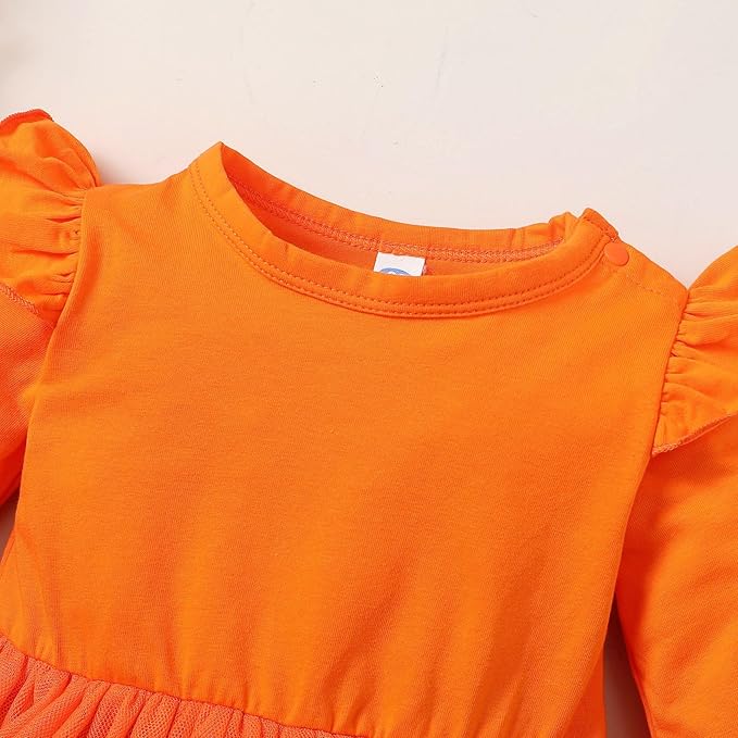 Magic Park 0-18M Infant Bodysuit Tutu Dress Baby Girl Romper Dress Toddler Solid Color Tulle Skirt Baptism Holidays Outfits