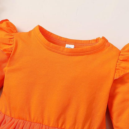 Magic Park 0-18M Infant Bodysuit Tutu Dress Baby Girl Romper Dress Toddler Solid Color Tulle Skirt Baptism Holidays Outfits