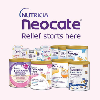 Neocate Syneo Infant - Hypoallergenic, Dairy-free, Amino Acid-Based Baby Formula with Prebiotic Fiber, Probiotics & DHA/ARA - Food Allergy-Friendly Formula - 14.1 oz (Pack of 4)