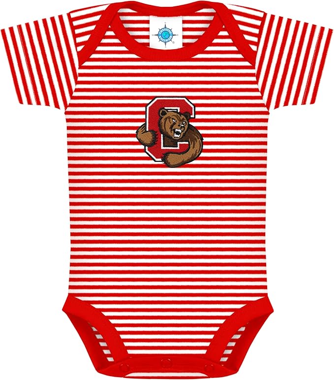 Creative Knitwear College Baby NCAA Infant Striped Bodysuit