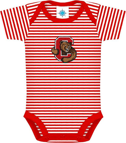 Creative Knitwear College Baby NCAA Infant Striped Bodysuit