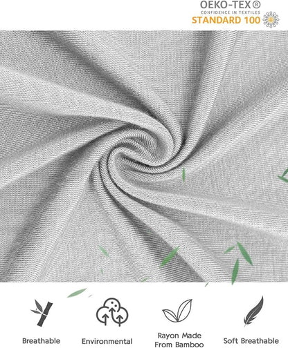 Jimonda Bamboo Baby Pajamas,Unisex Boys Girls One-Piece Footies,Long Sleeve Sleepers 2-Way Zip closure Romper