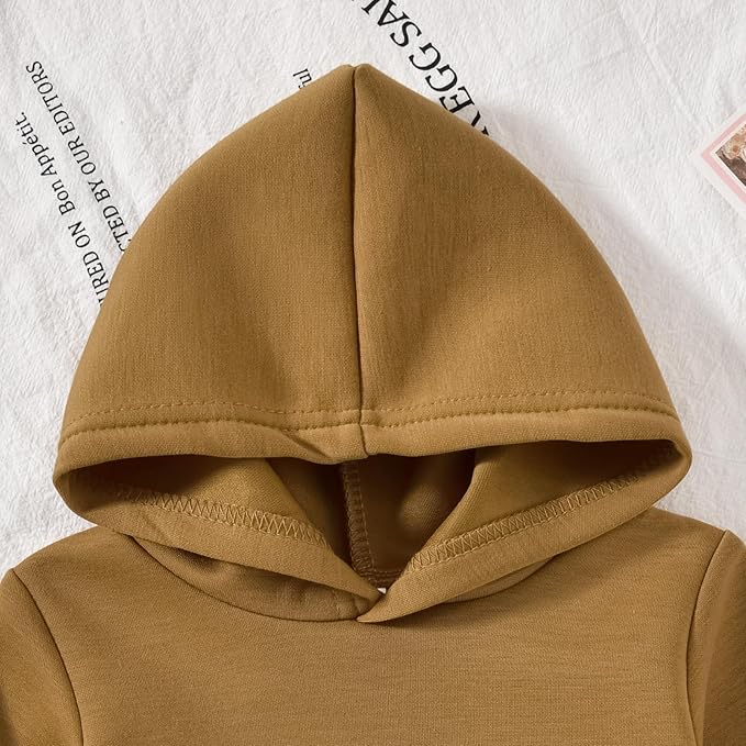 Aalizzwell Infant Baby Winter Hoodie Outfit