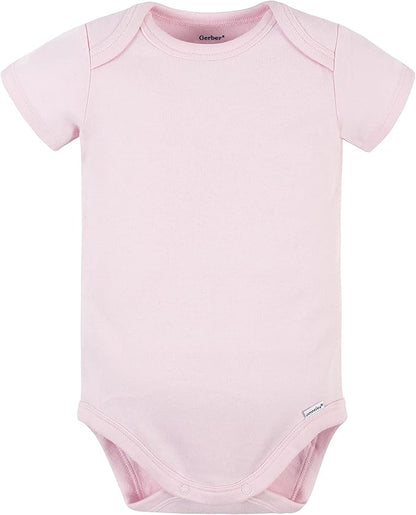 Gerber baby-boys 5 Pack Onesies Multi-packs Bundle Interlock 180 Gsm