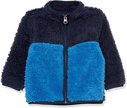 The Children's Place Baby Boys And Toddler Cozy Fuzzy Sherpa JacketJacket