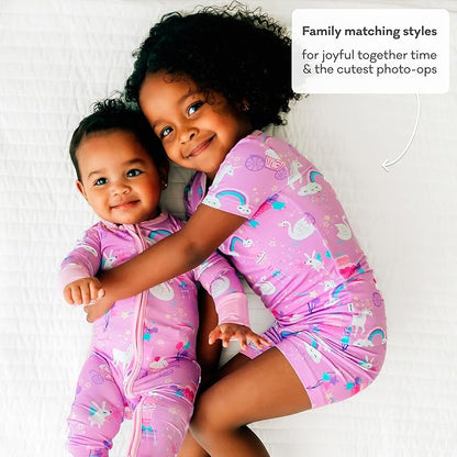 Little Sleepies Pajamas for Baby Boys & Girls, Viscose from Bamboo Baby Pajamas, Preemie & Newborn Sleepers, 2-Way Zipper PJs
