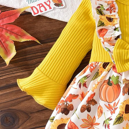 Aalizzwell Infant Baby Girls One Piece Romper Dress with Hat 0-18 Months