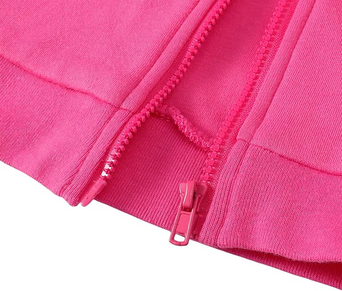 ROMPERINBOX Baby Hoodie for Boy Girl, Full Zip-up Lightweight Thin Jackets Coat Sweatshirts 0-24 Months