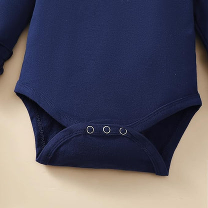 Baby Girl Solid Color Romper Infant Ruffle Sleeve Bodysuit One Piece Outfit Toddler Jumpsuit clothes