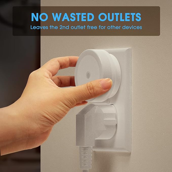 Briignite Night Lights Plug into Wall, [4Pack], Nightlights with Light Sensors, LED Night Light for Kids Room, Baby Night Light, Bathroom, Stair Lights, Hallway Light, Cool White