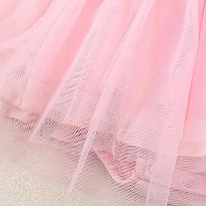 Magic Park 0-18M Infant Bodysuit Tutu Dress Baby Girl Romper Dress Toddler Solid Color Tulle Skirt Baptism Holidays Outfits