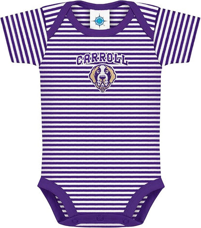 Creative Knitwear College Baby NCAA Infant Striped Bodysuit