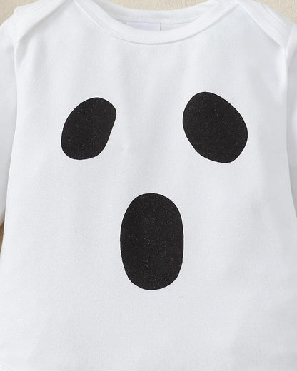 Baby Boy Clothes Infant Newborn Fall Winter Outfits Long Sleeve Letter Print Romper + Hat + Pants Set