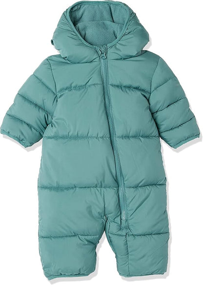 Amazon Essentials Unisex-Baby Water-Resistant Winter Puffer Bunting Suit