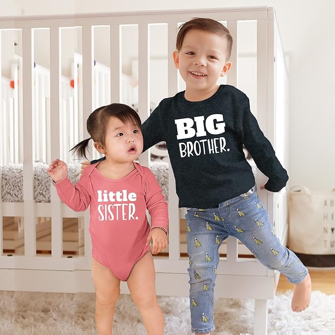 Unordinary Toddler Big Brother Little Sister Outfits brother sister Sibling Matching Baby Newborn Girl Set